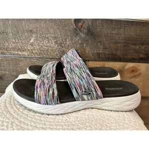 Skechers Sandals Size 9 Goga Mat Performance Women's On The GO 600 Slide Gen 5